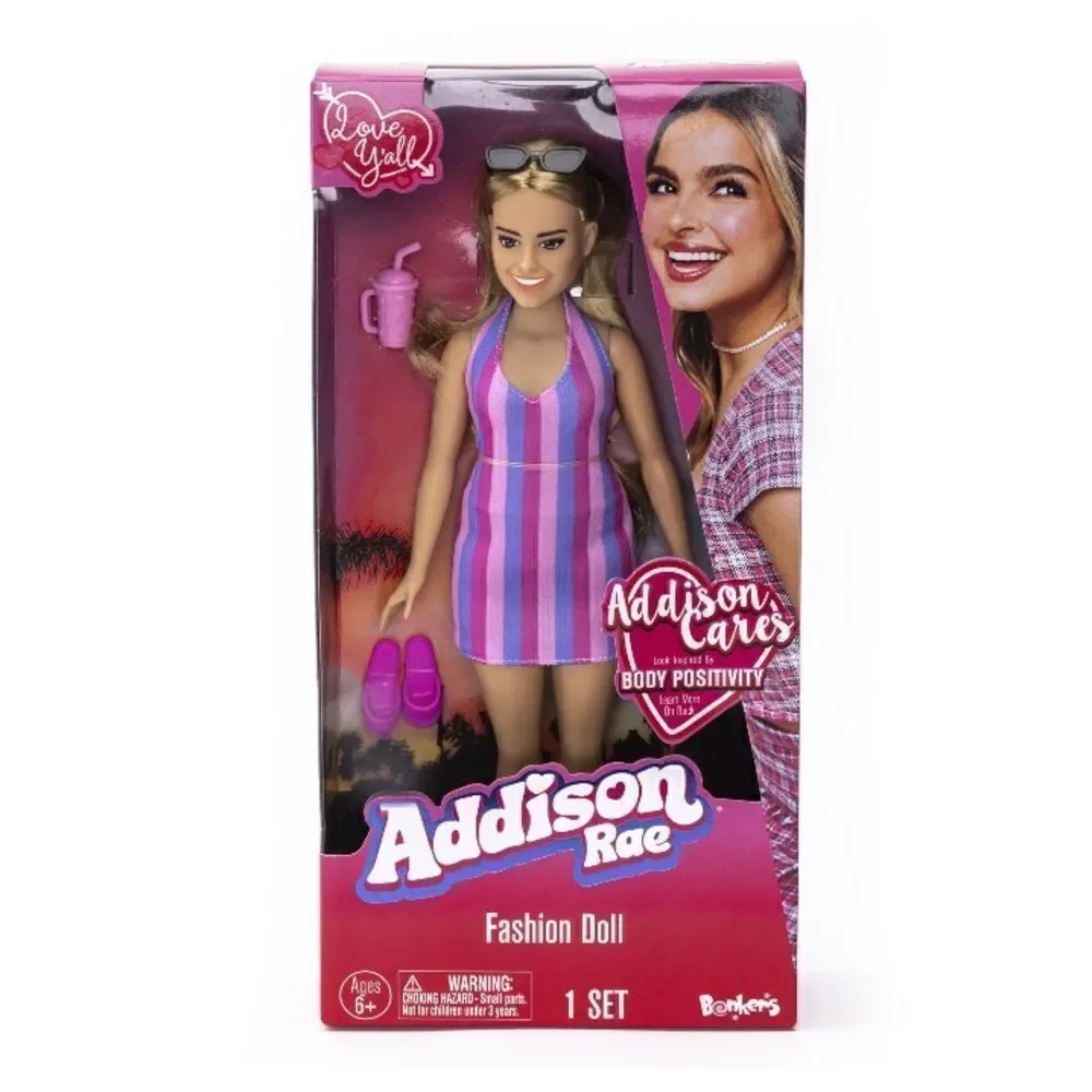 Addison Rae Fashion Dolls, Beach & Comfy Style 2-Pack